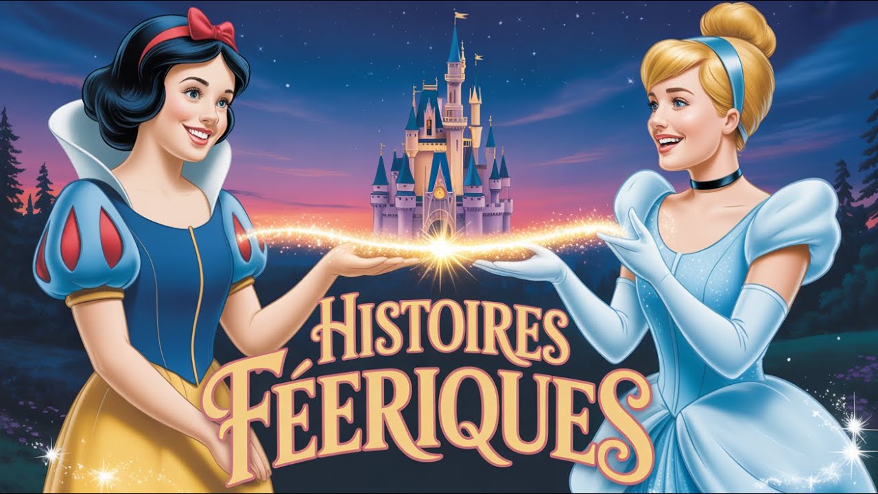 BLANCHE-NEIGE & CENDRILLON ✨ Histoires pour s'endormir : Compilation conte des fées Animé Enfant 💤