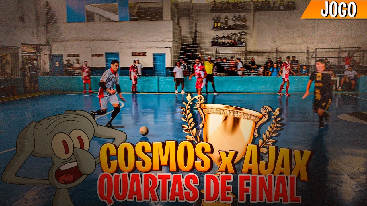 SERÁ QUE ELES SURPREENDERAM OS FAVORITOS 😳 - AJAX x COSMOS - QUARTAS DE FINAL