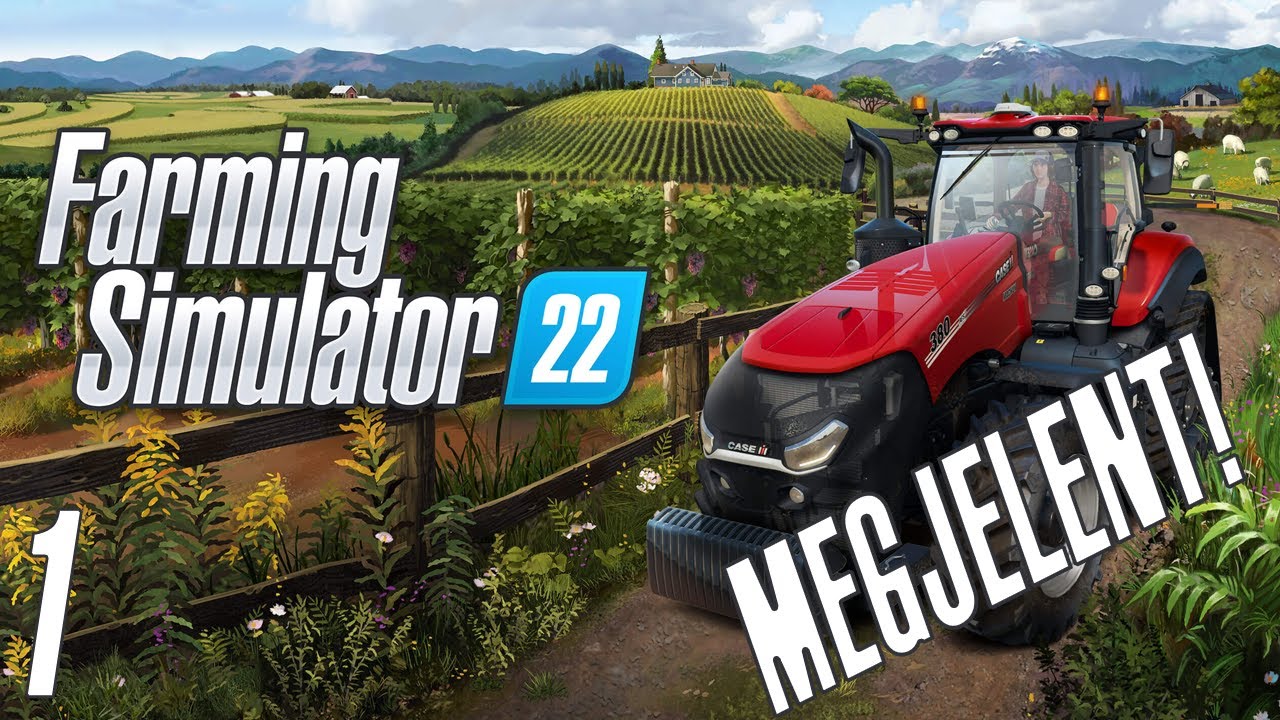 Farming Simulator 22 LIVE #1 - Farmoljunk úgy, ahogy eddig TÉNYLEG soha!