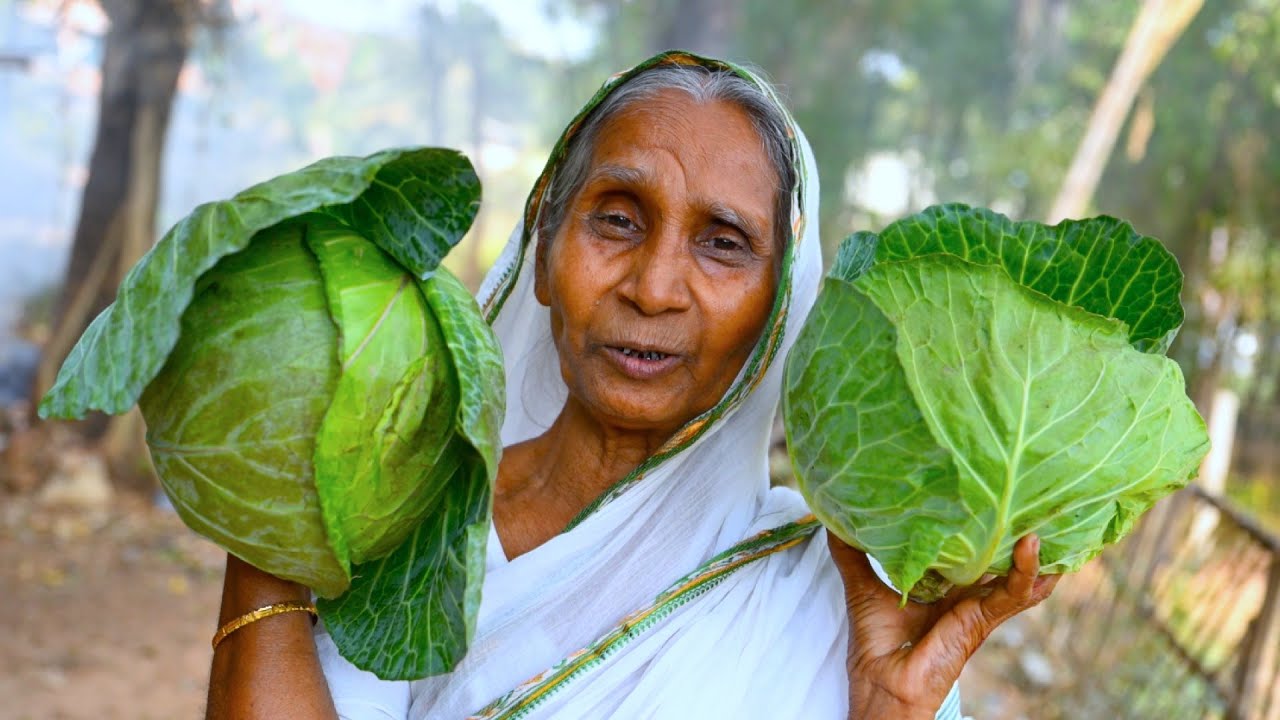 মেদিনীপুরের বাঁধাকপি কেন এতো স্বাদ ঠাকুমার কাছে | Rani Vola Fish Cooking & Cabbage fry