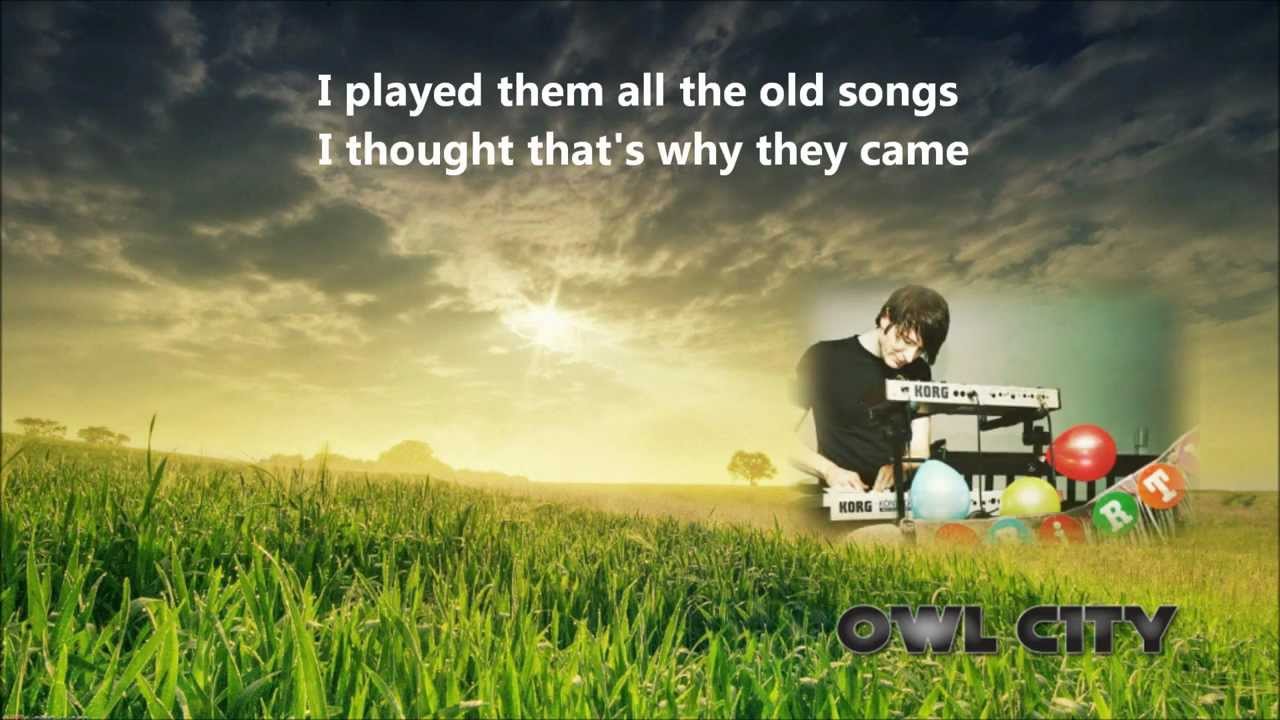 ♫ Owl City - Garden Party [Lyrics + Dwnld]