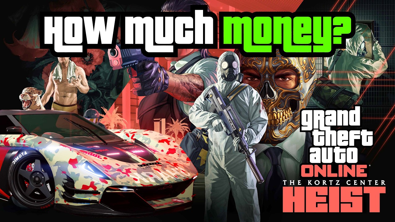 GTA 5 &mdash; DLC KORTZ CENTER HEIST &mdash; Сколько ДЕНЕГ вам понадобится? (Оценки/Прогнозы)