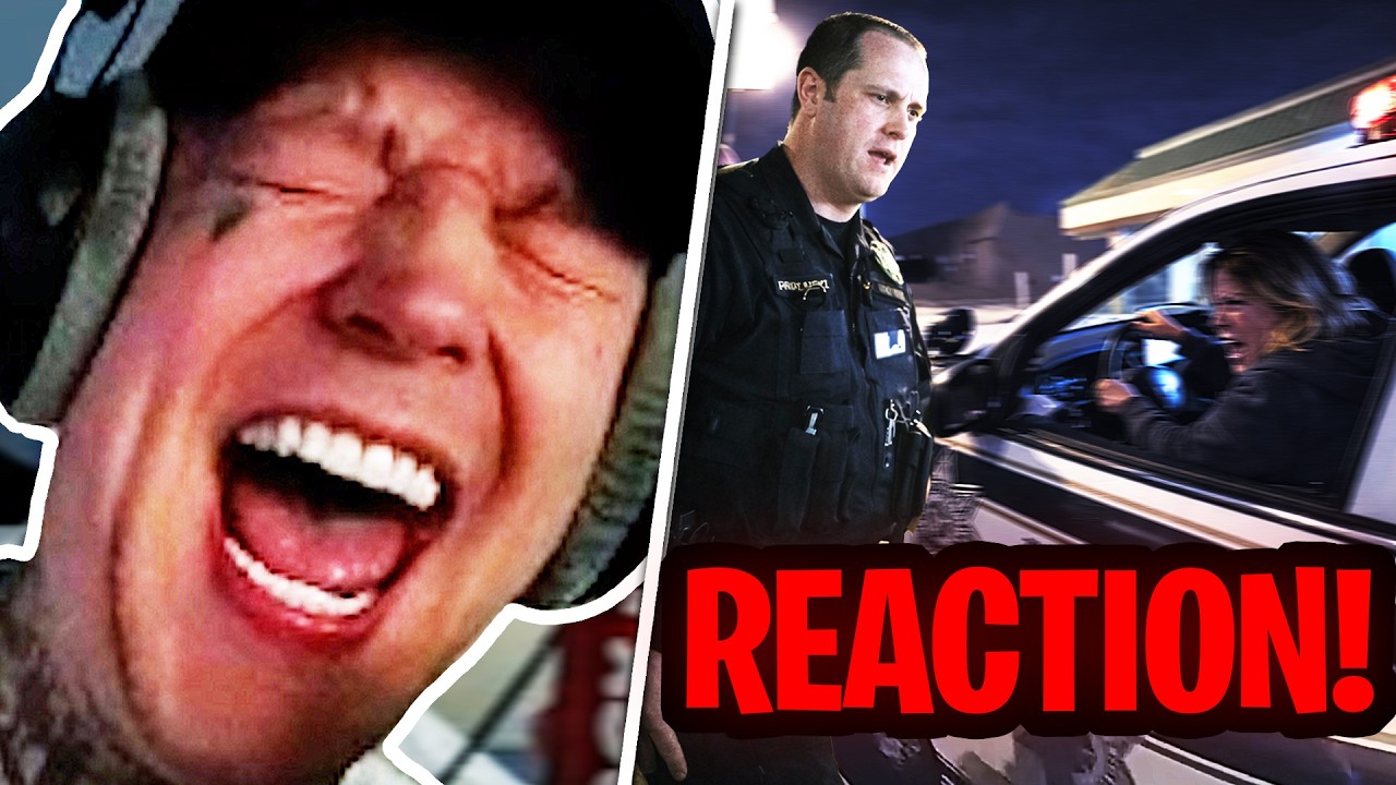 SIE KLAUT DAS POLIZEIAUTO!😂 Craziest Police Videos on the Internet🚓 MontanaBlack Reaktion