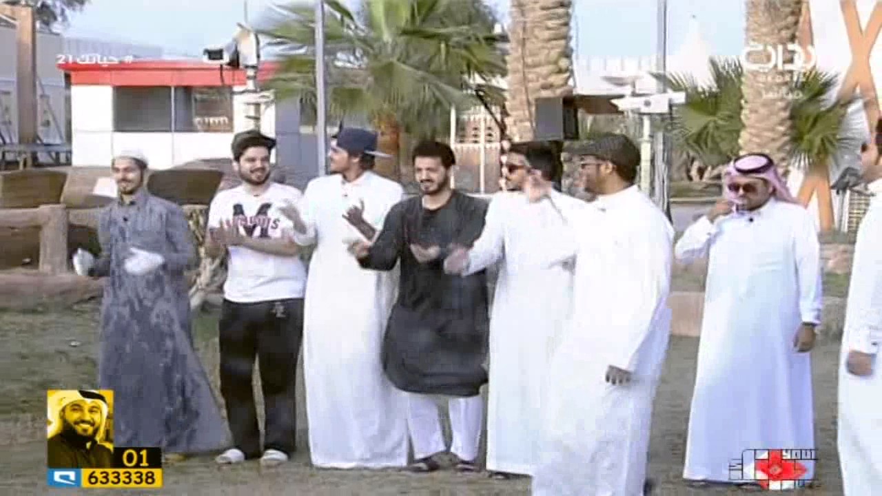 لعب الشباب على شيلة دحة يابو فهد - العصر | #حياتك21