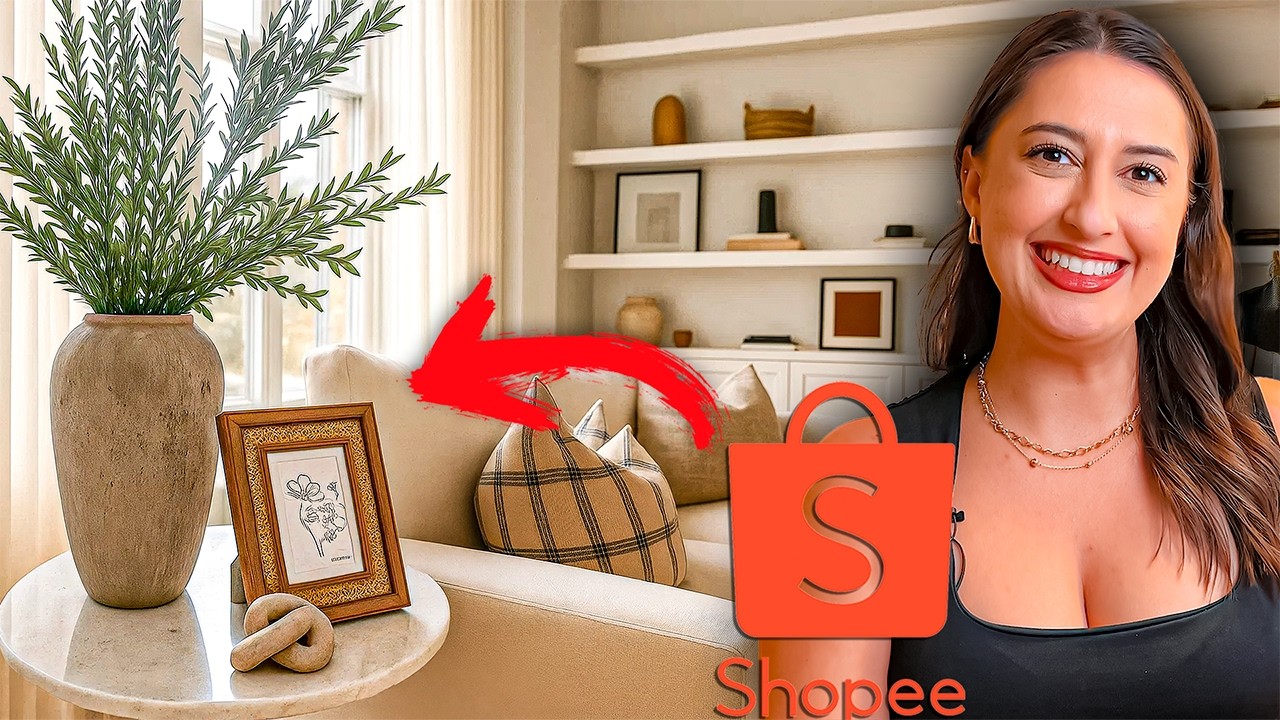 GARIMPO DA SEMANA NA SHOPEE: ACHEI UMA DECORAÇÃO LINDA #CÀCHADINHOS 165