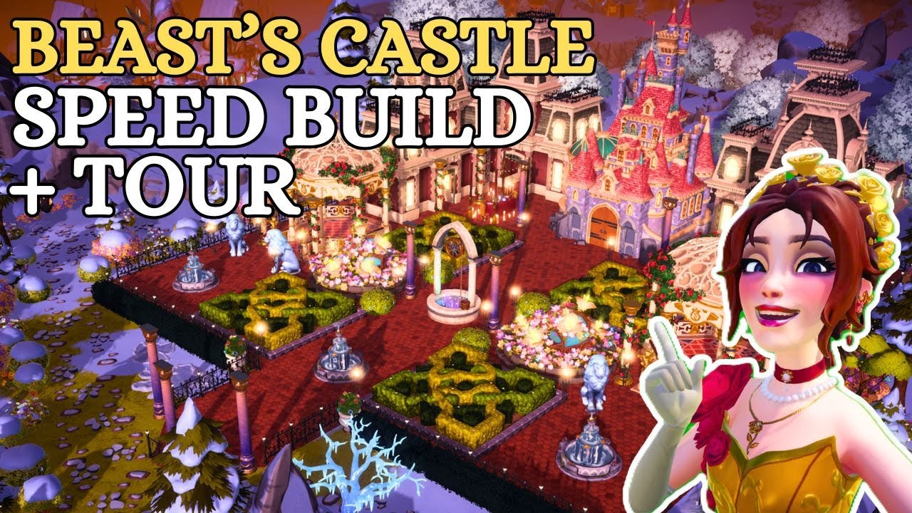 Disney Dreamlight Valley - Wishblossom Ranch | Beast's Castle Grounds