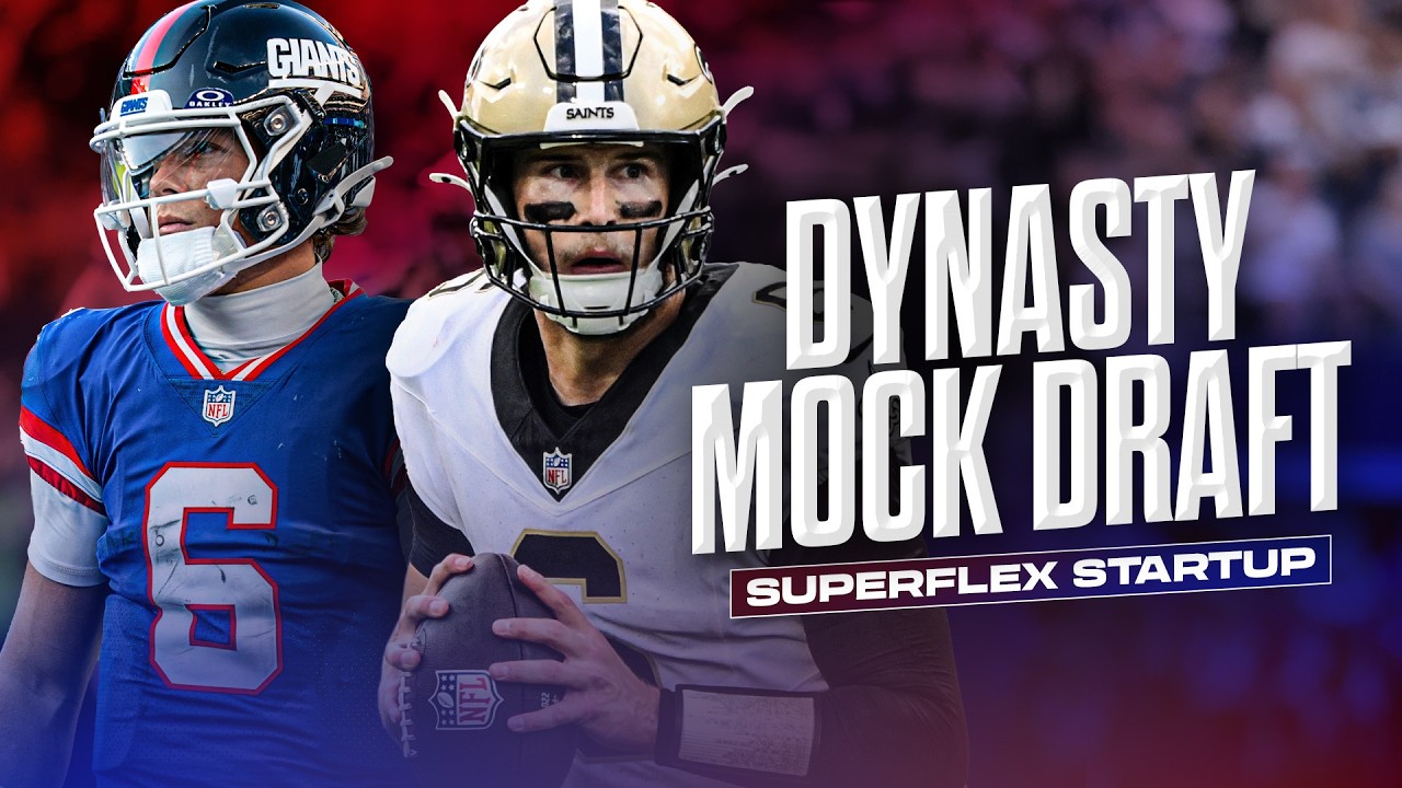 Dynasty SuperFlex Startup Mock + Victory Farts | Dynasty Fantasy Football 2026