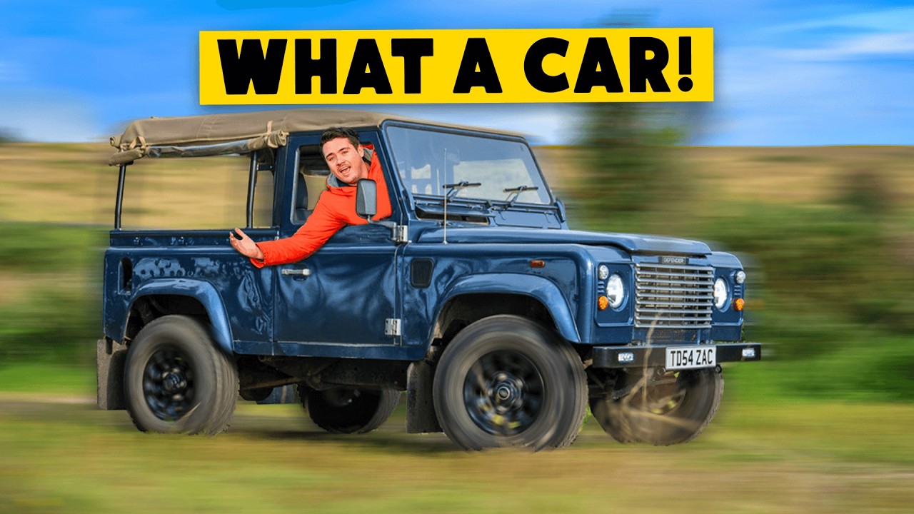 ПЕРВАЯ ПОЕЗДКА НА МОЕМ ВОССТАНОВЛЕННОМ LAND ROVER Defender!