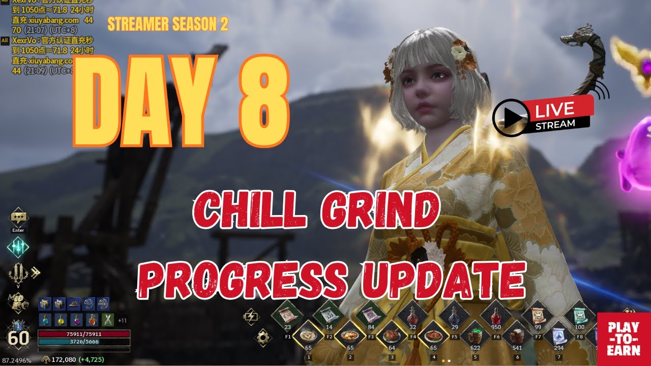 Legend of Ymir – Season 2 Day 8 | Chill Grind + Progress Update