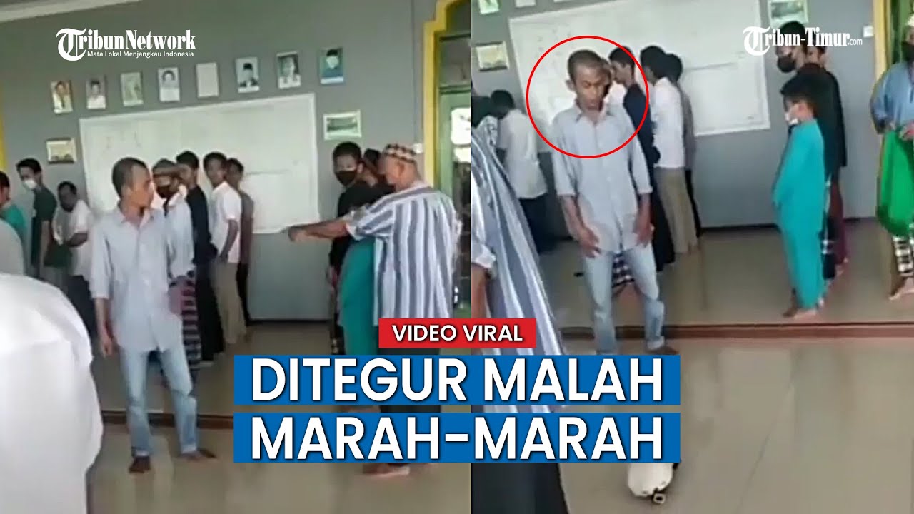 Viral Pria Salah Kiblat Waktu Salat Jamaah di Masjid, Ditegur Marah marah