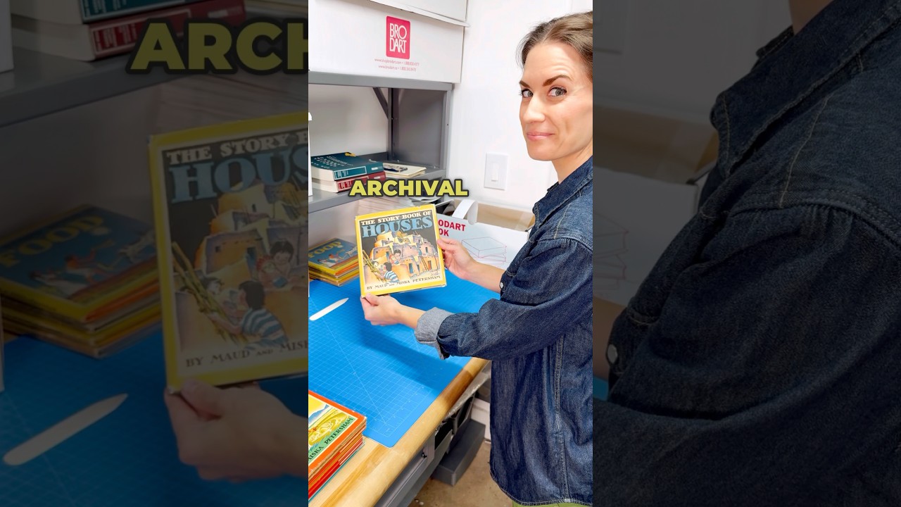 Как добавить архивные майларовые конверты к суперобложкам #редкиекниги #коллекционированиекниг