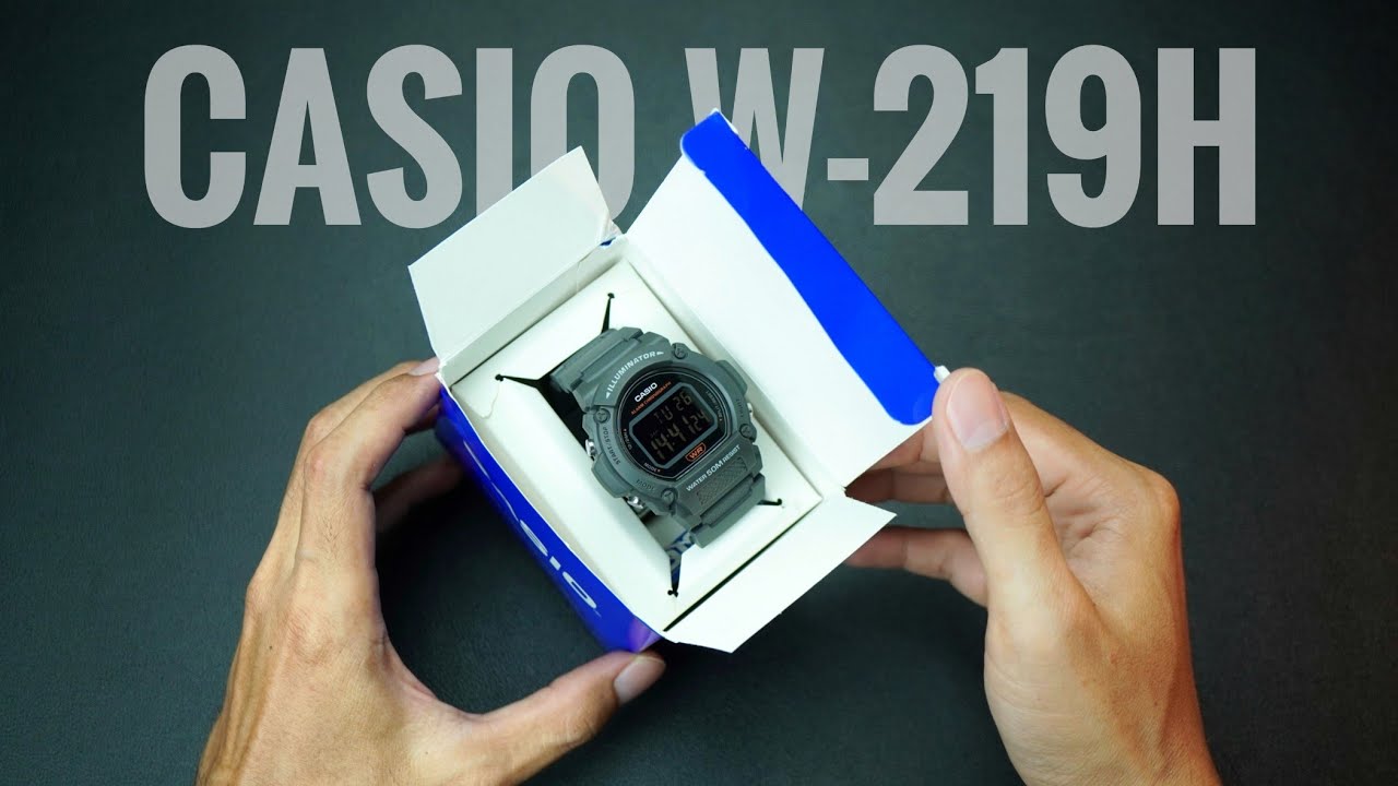 G-Shock DW-6900 VERSI LITE‼️Review Jam Tangan CASIO W-219H