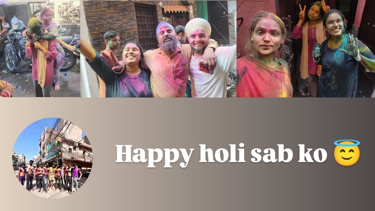 Happy holi sab ko 🤩😘