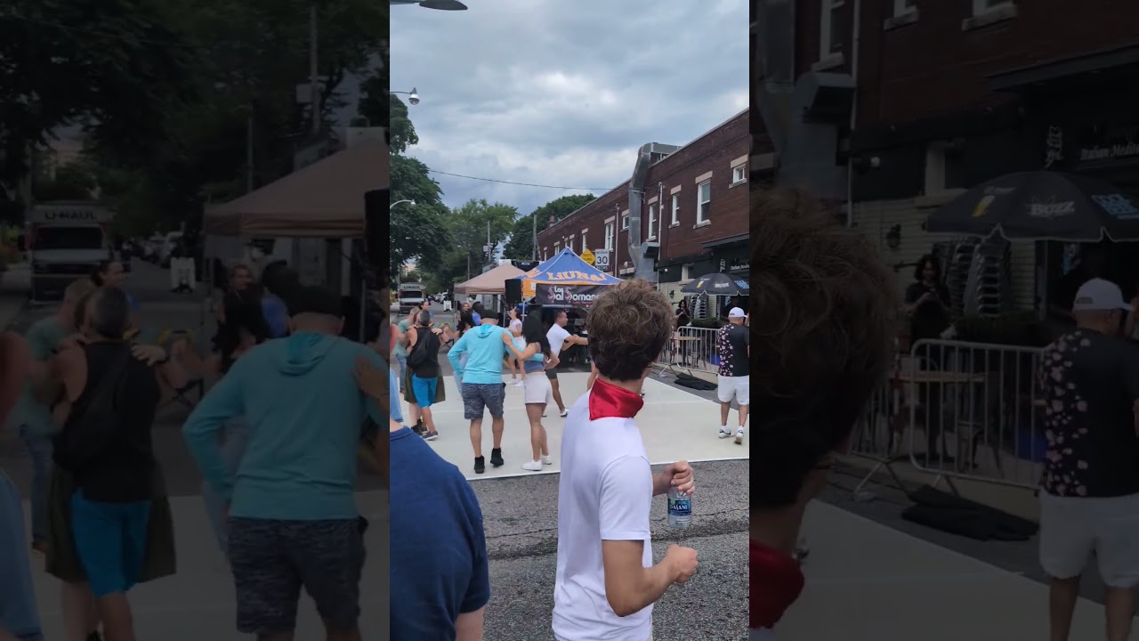 Toronto Salsa Street Party #salsa #stclairwest #toronto #dance #latin #latino #latina #canada #party