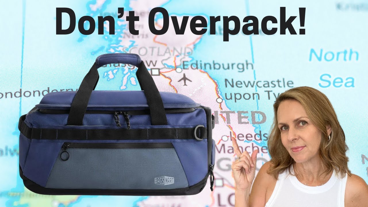 Carry-On Only in EUROPE with Bagsmart! (Code for 10% Off)