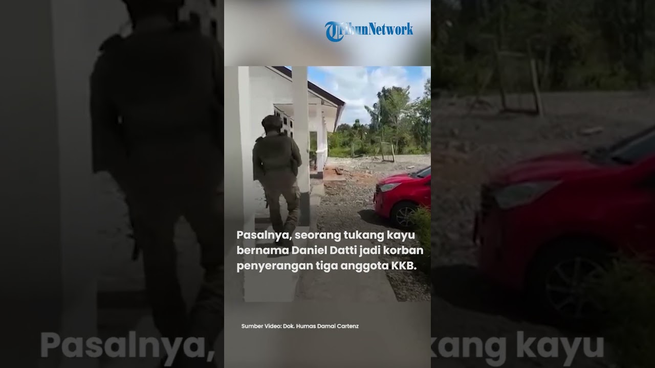 Detik-Detik Mencekam! KKB Serang Warga Hingga Masuk Ruang Guru di Yahukimo