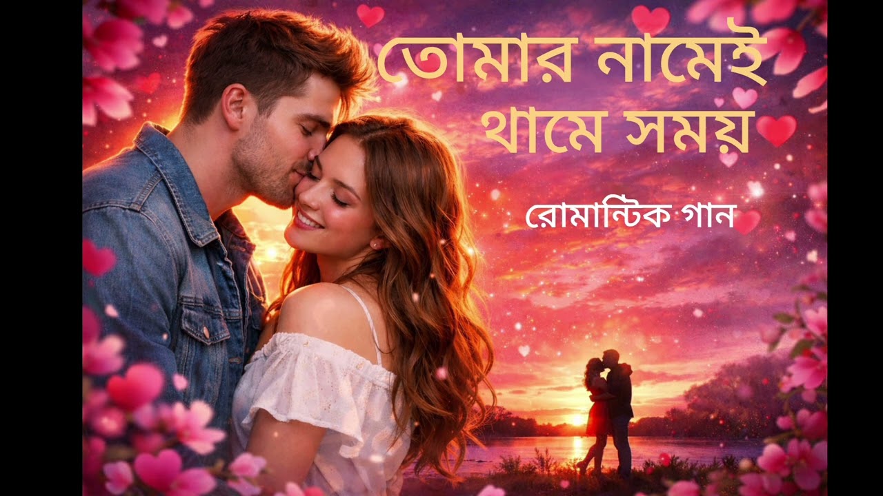 তোমার নামেই থামে সময় 💔 | DJ Sad Romantic Bengali Song | Emotional Love Remix | New Bangla Song