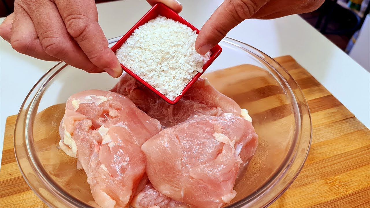 NÃO FRITE FRANGO!! GOSTA DELE CROCANTE ? VOU TE ENSINAR COMO FAZER