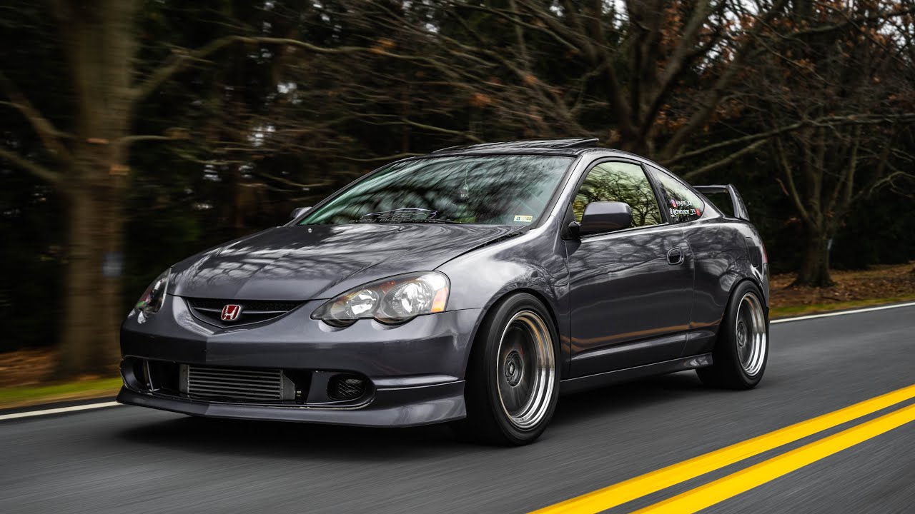 450HP Turbo RSX Tears Up the Streets! (Big Turbo K20)