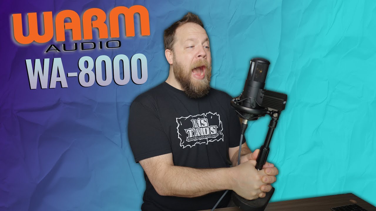 ЗВУК ХИТОВ! Микрофон Warm Audio WA-8000!