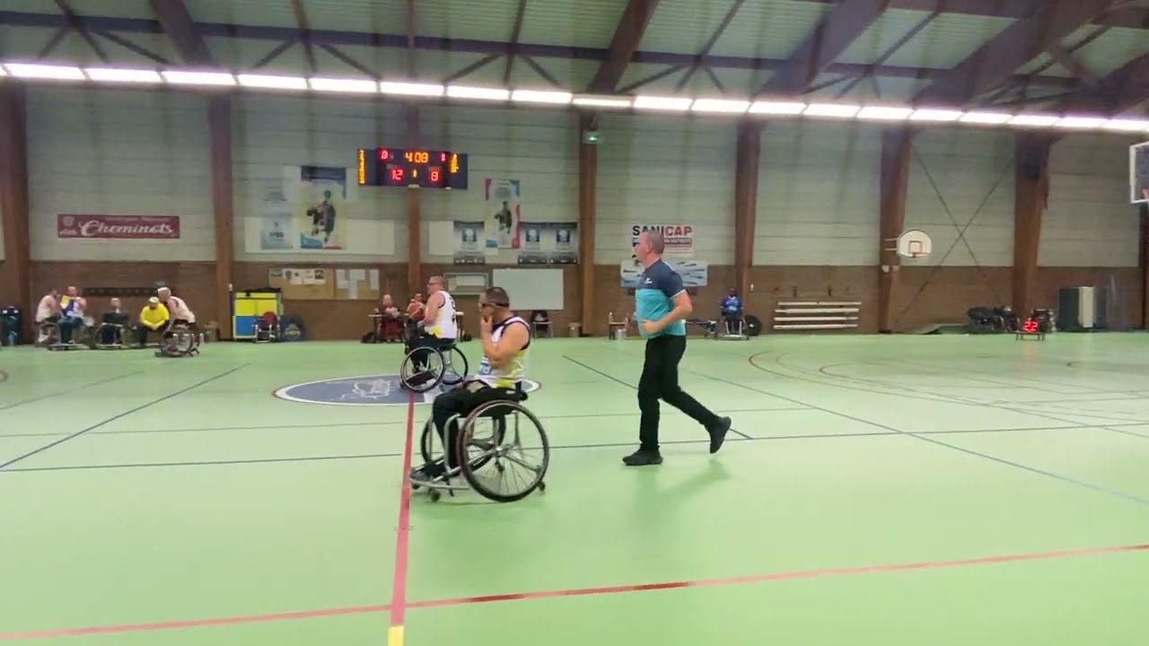 MATCH HANDI-BASKET CAPPELLE-STRABOURG DU 2/11/2024 NAT 2