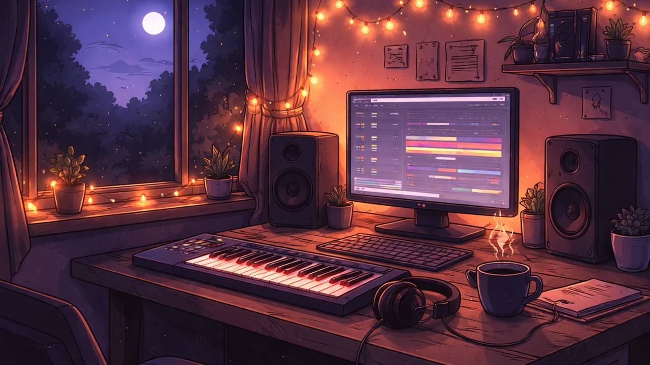 Melodial – Early Hours Coding - Lo-Fi