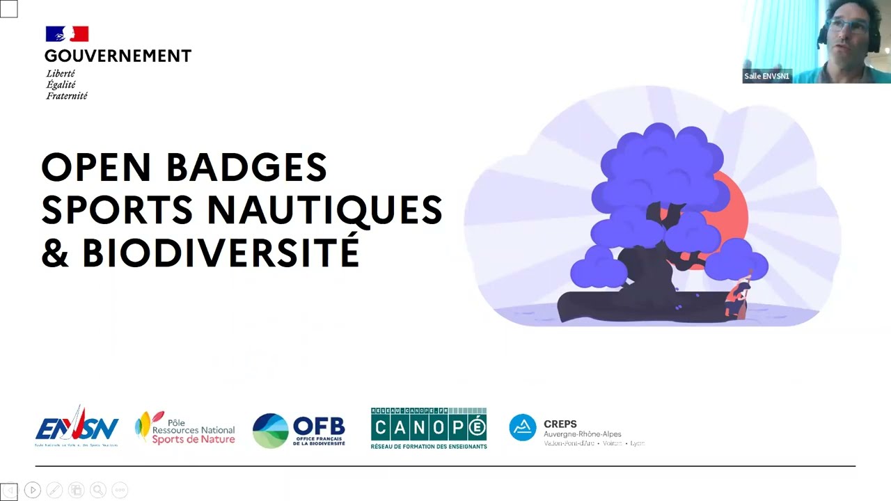 Webinaire : Open Badge Sports de nature : reconnaître engagement et compétences