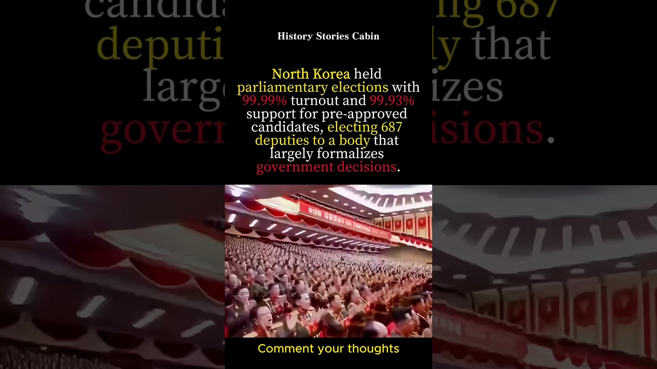 North Korea&rsquo;s 99.99% Election Turnout