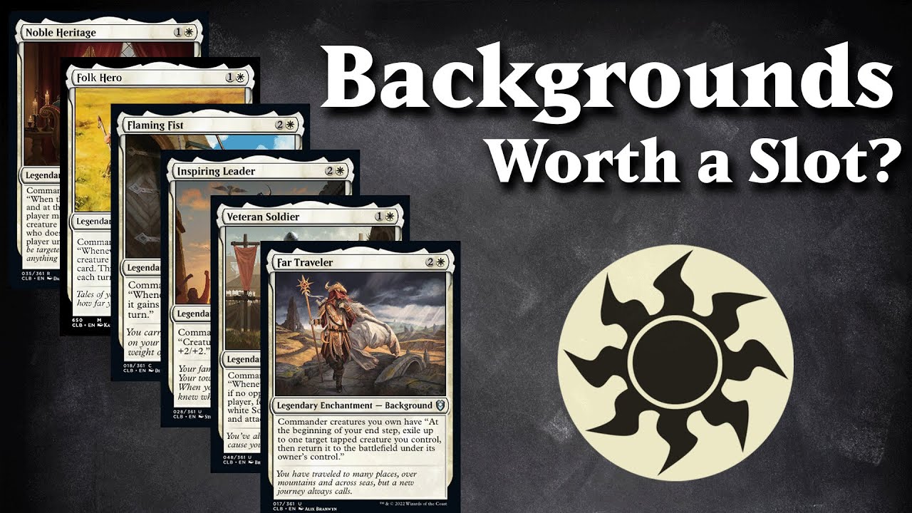 The Best Backgrounds in the 99: White | Baulder's Gate | Magic: The Gathering