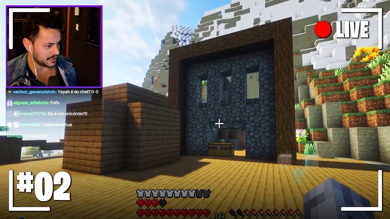 COMEÇANDO a CONSTRUÇÃO da BASE | Minecraft Legião #02