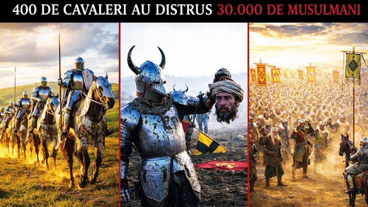 Când 400 de Cavaleri AU UMILIT 30.000 de Musulmani – Bătălia Care A Salvat Europa