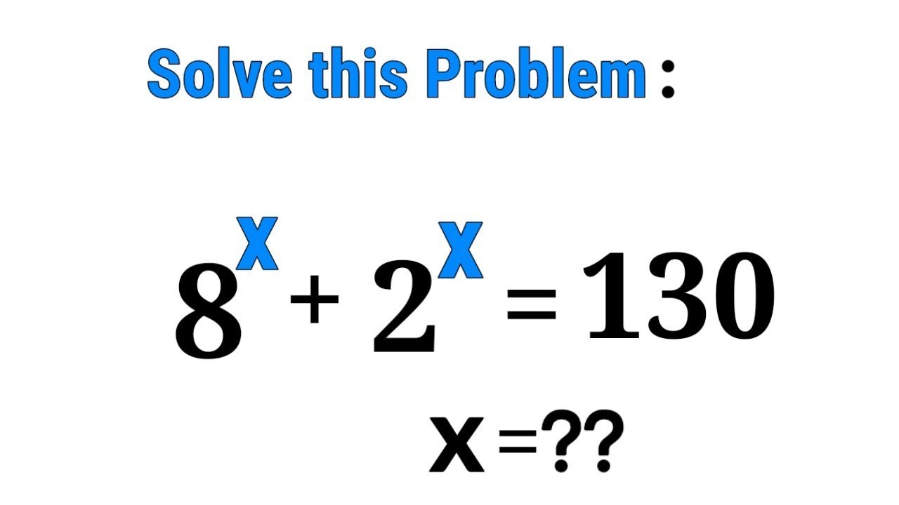 A Nice Olympiad exponential Questions  You should try this |MATHS STUDENTS