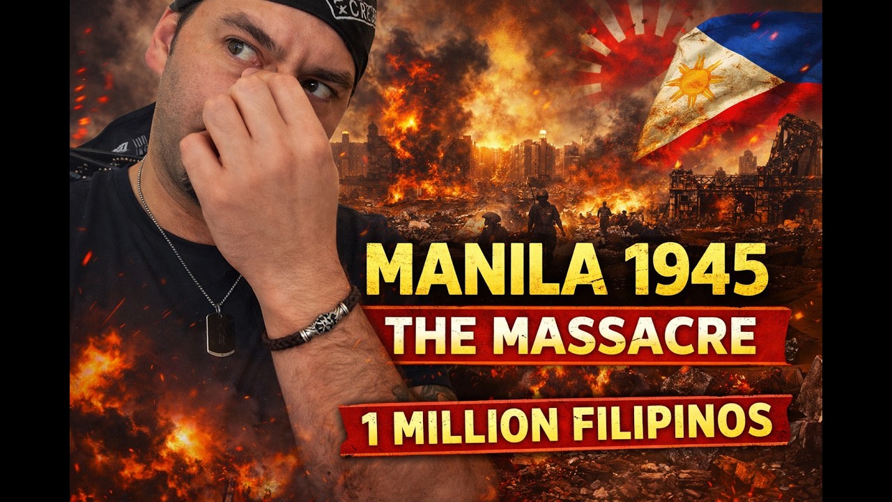 The Tragedy of Manila 1945 🇵🇭 | When 1 Million Filipinos Were Killed