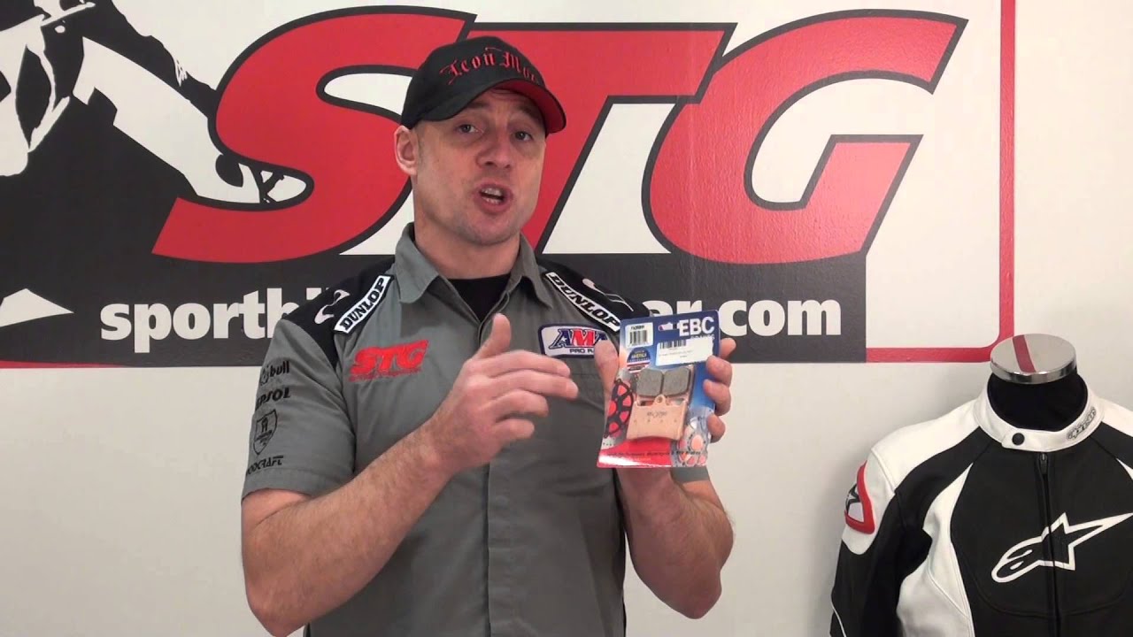 EBC Motorcycle Brake Pad Overview from SportbikeTrackGear.com