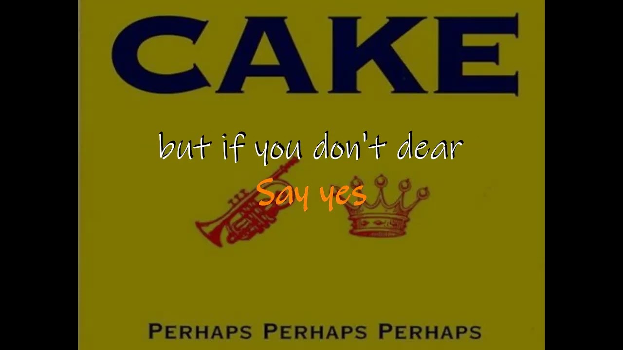 Perhaps, Perhaps, Perhaps KARAOKE Cover by CAKE ( lucien depuydt karaoke )