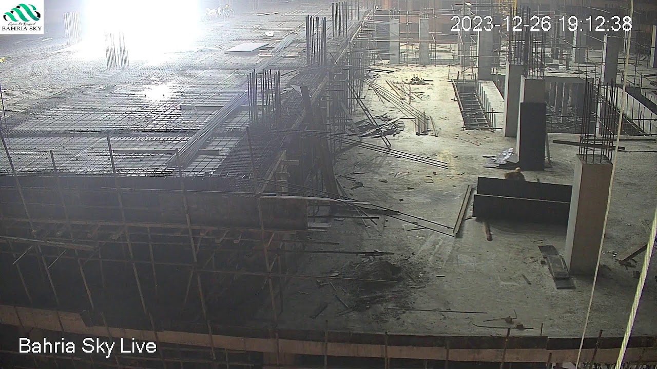 LIVE | Third Floor  | Construction Stream Bahria Sky By OZ Developers