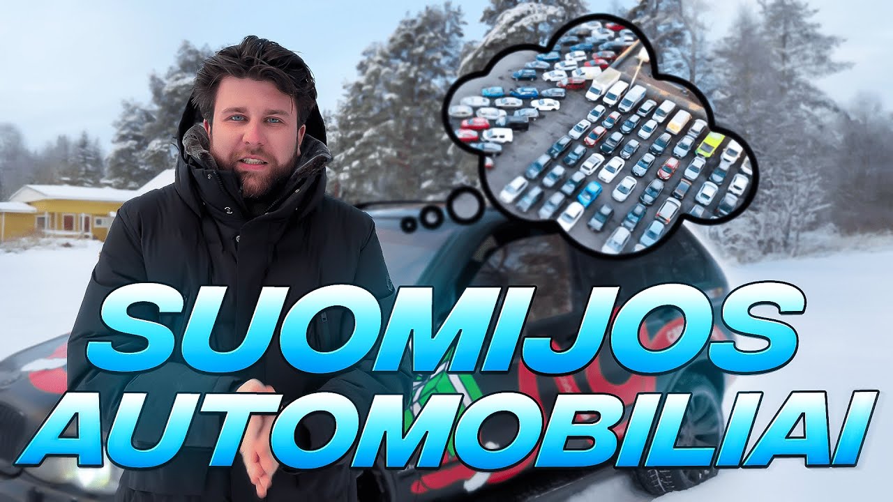 Suomija! Esu šoke kokius blogus automobilius čia radau! | EP5