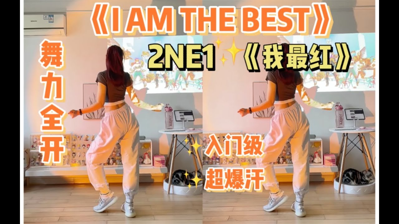 【瘦身塑形】女团燃脂舞｜Just Dance舞力全开2020～2NE1《我最红》入门级减脂有氧舞蹈，甩脂爆汗减肥瘦全身～