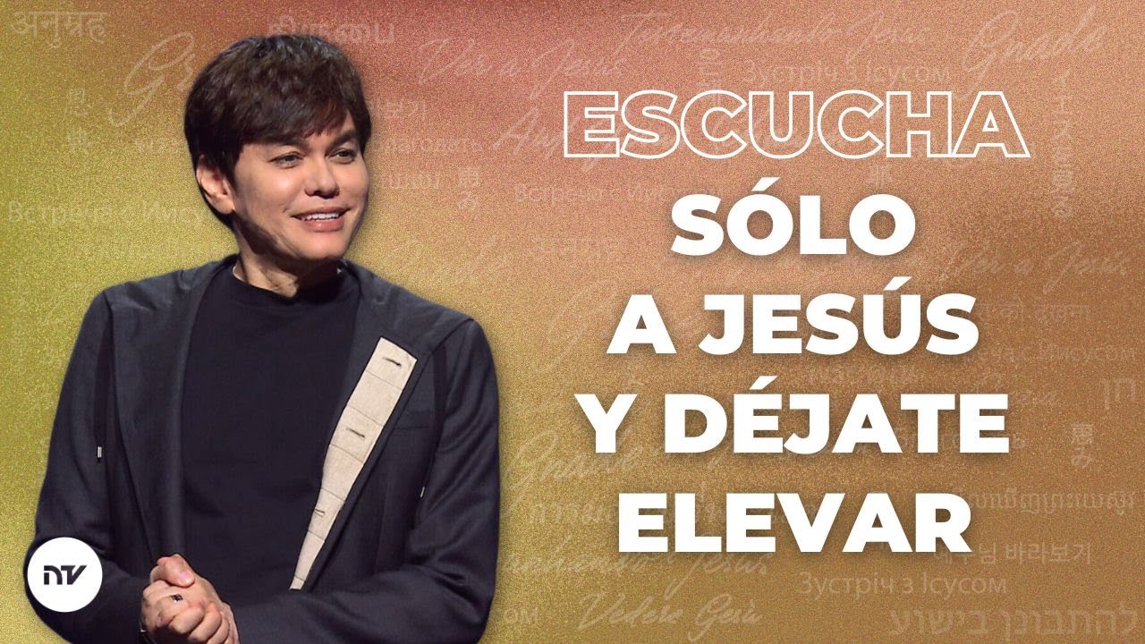 Escucha sólo a Jesús y déjate elevar | Joseph Prince | New Creation TV Español