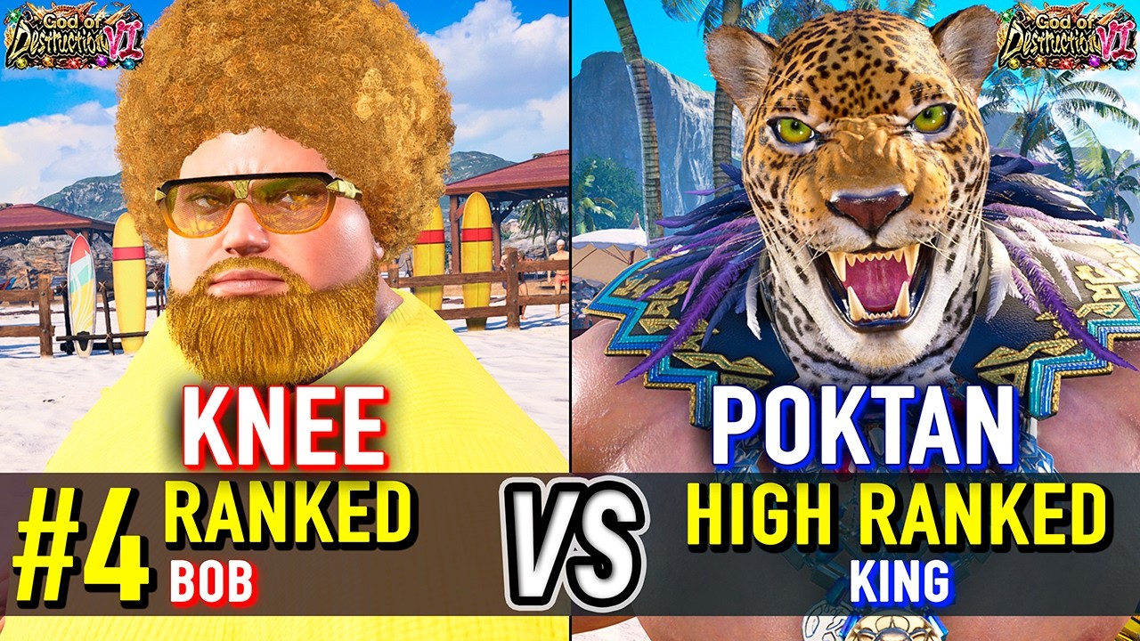 T8 🔥 KNEE (#4 Ranked Bob) vs POKTAN (King) 🔥 Tekken 8 High Level Gameplay