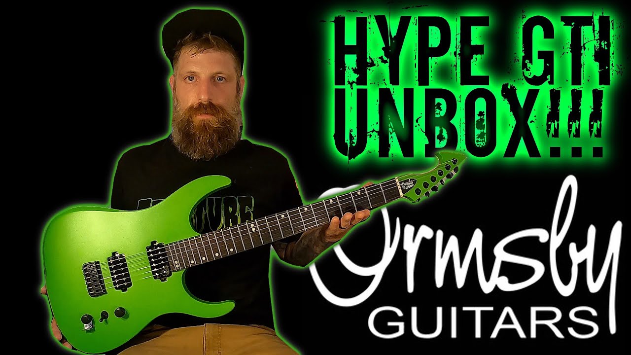 Unboxing The GNARLIEST Guitar I've Ever Owned - ORMSBY HYPE GTI