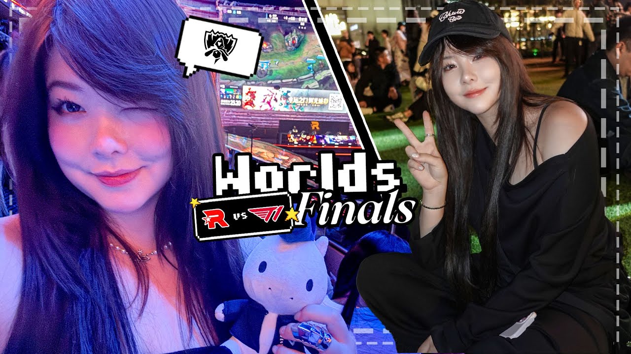 backstage as an influencer!! | Worlds 2025 Finals vlog