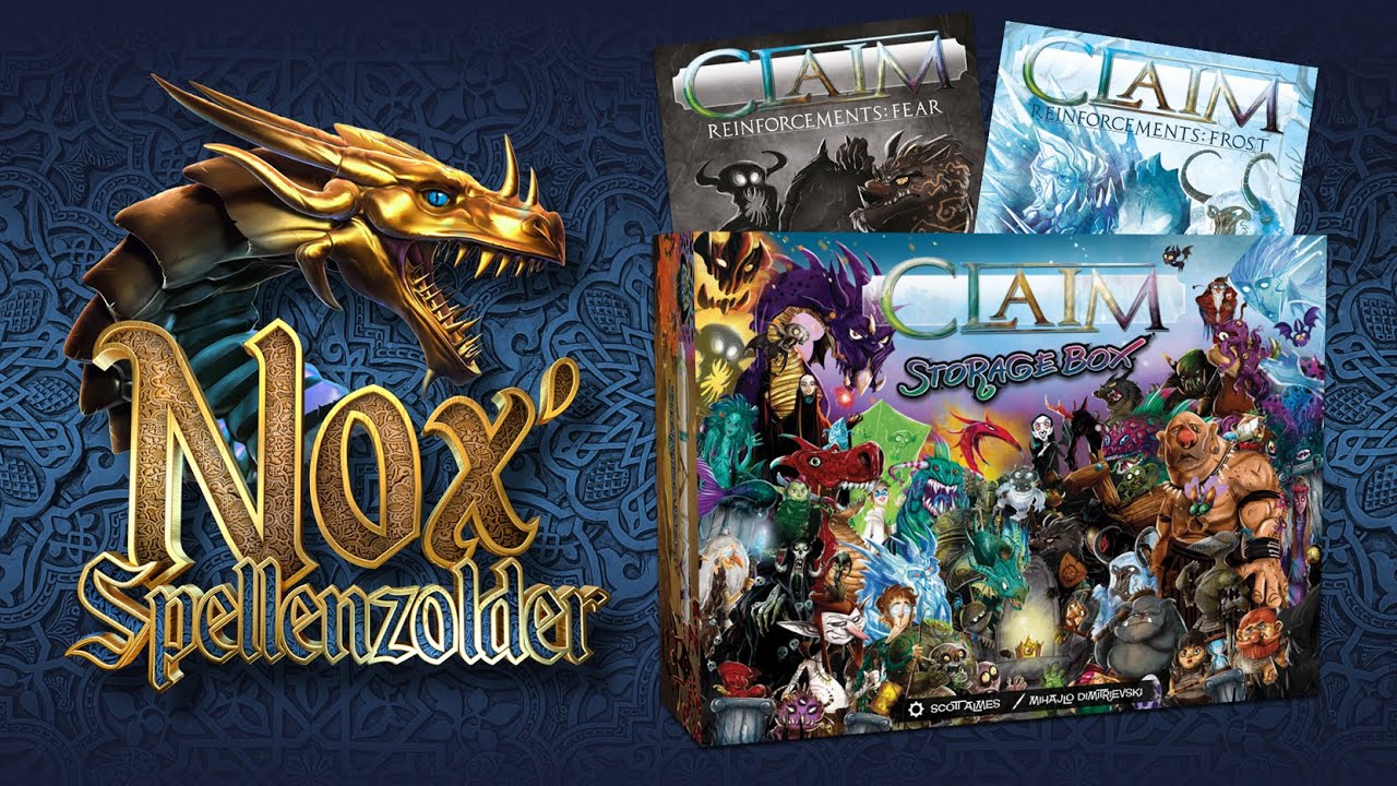 Claim Playmat, Storage Box & Nieuwe Reinforcements (NL)