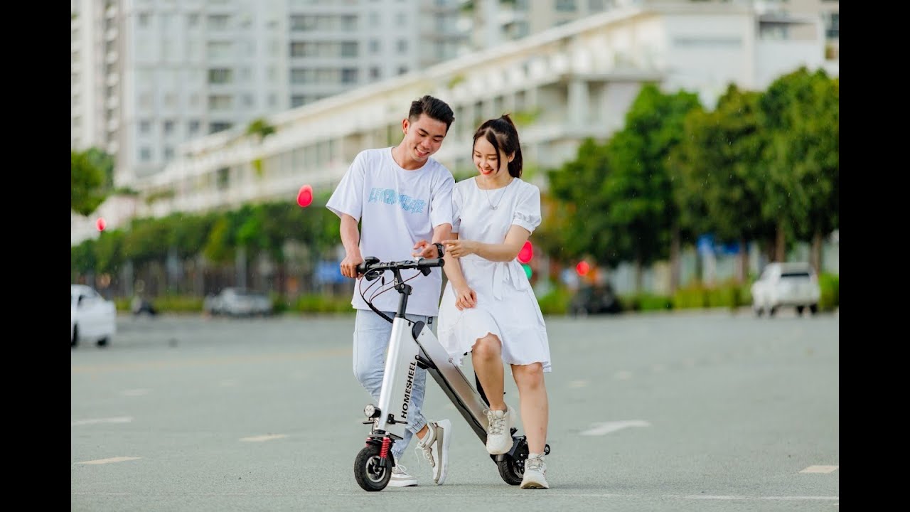 Review Xe điện gấp gọn mini Homesheel A2
