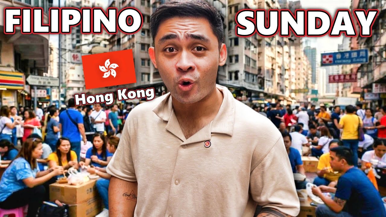 Exposing Real Life of Filipinos in Hong Kong 🇭🇰 Filipino Food Tour on Pinoy Sundays