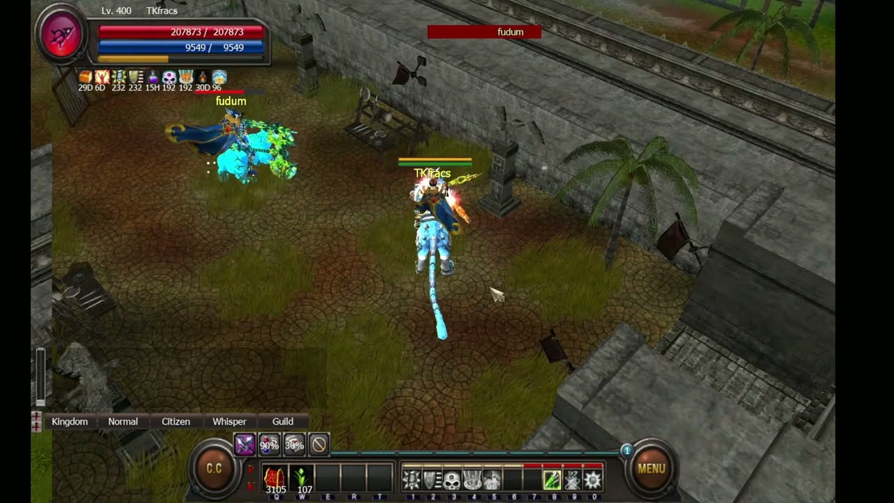 Wyd Global PVP TK Trans vs BM Natureza Gameplay x1 MMO