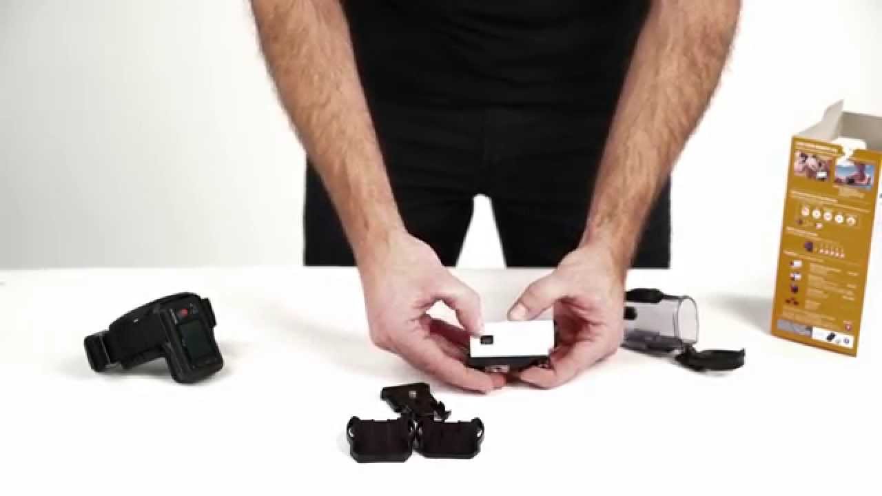Unboxing Sony HDR-AZ1 Action Cam Mini, live view kit