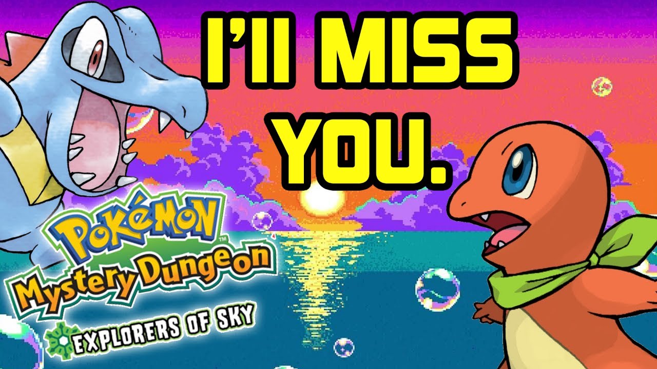 I will NEVER forget THIS game! - (ENDING REACTION - Pokemon Mystery Dungeon: Explorers of Sky)