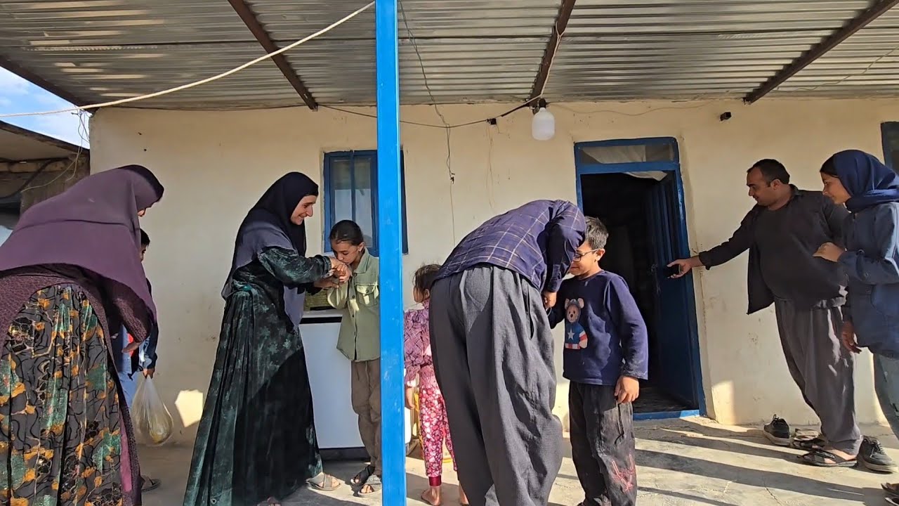 When Mohammad's family decided not to leave Sakineh alone,we went to visit Sakineh after a long time