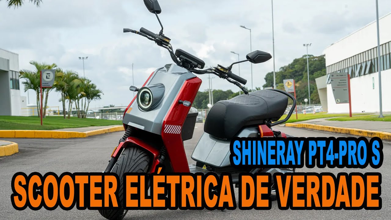Shineray PT4 PRO S. Mais um lançamento da líder em Scooters elétricas no Brasil